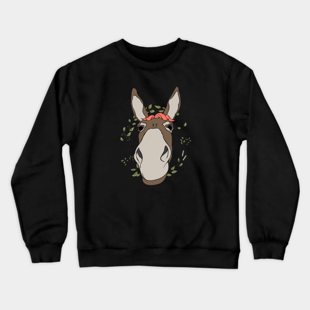 Gypsie donkey Crewneck Sweatshirt by iamstuckonearth